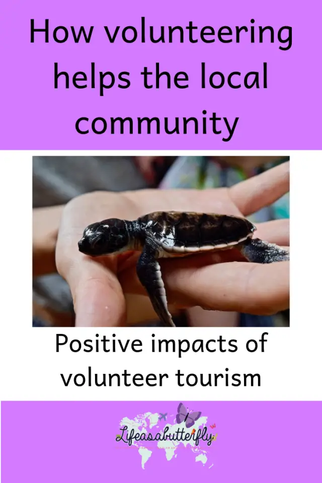Positive impacts of volunteer tourism  