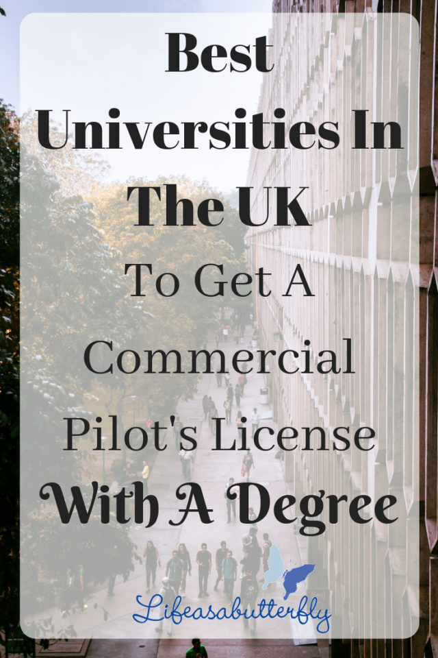 Best Universities In The UK To Get A Commercial Pilot's License with A Degree