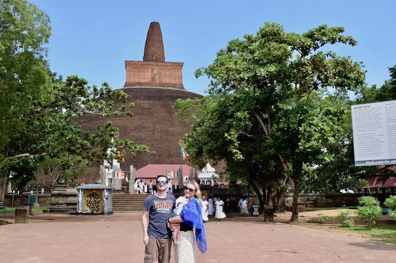 Anuradhapura. tourist attractions in Sri Lanka