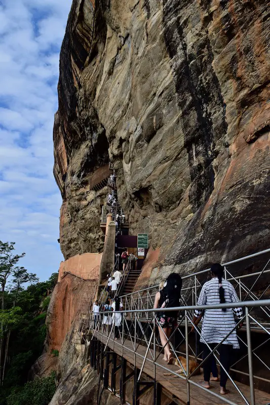 Sigiriya. tourist attractions in Sri Lanka