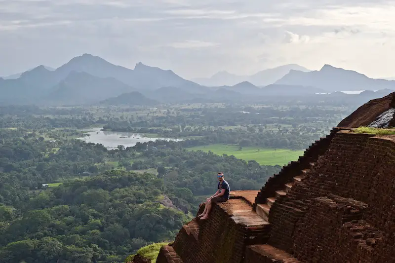 Sigiriya. tourist attractions in Sri Lanka