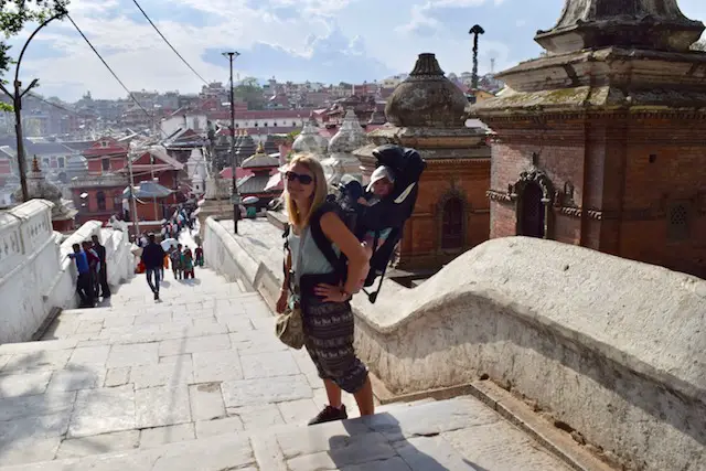 Kathmandu with a baby 