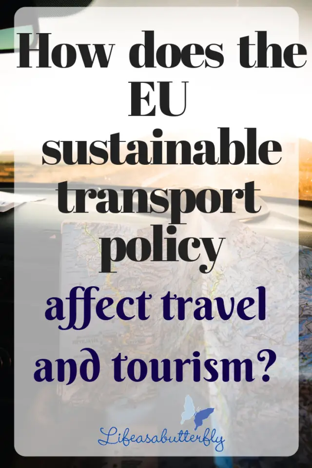 How does the EU sustainable transport policy affect travel and tourism?