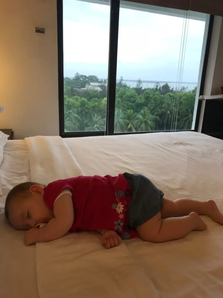 baby sleep travelling