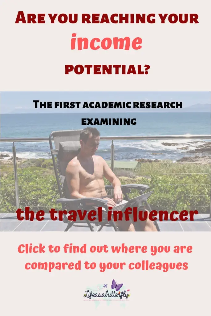 travel influencer income