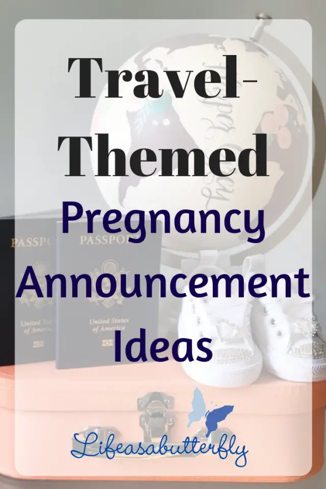 Travel-Themed Pregnancy Announcement Ideas