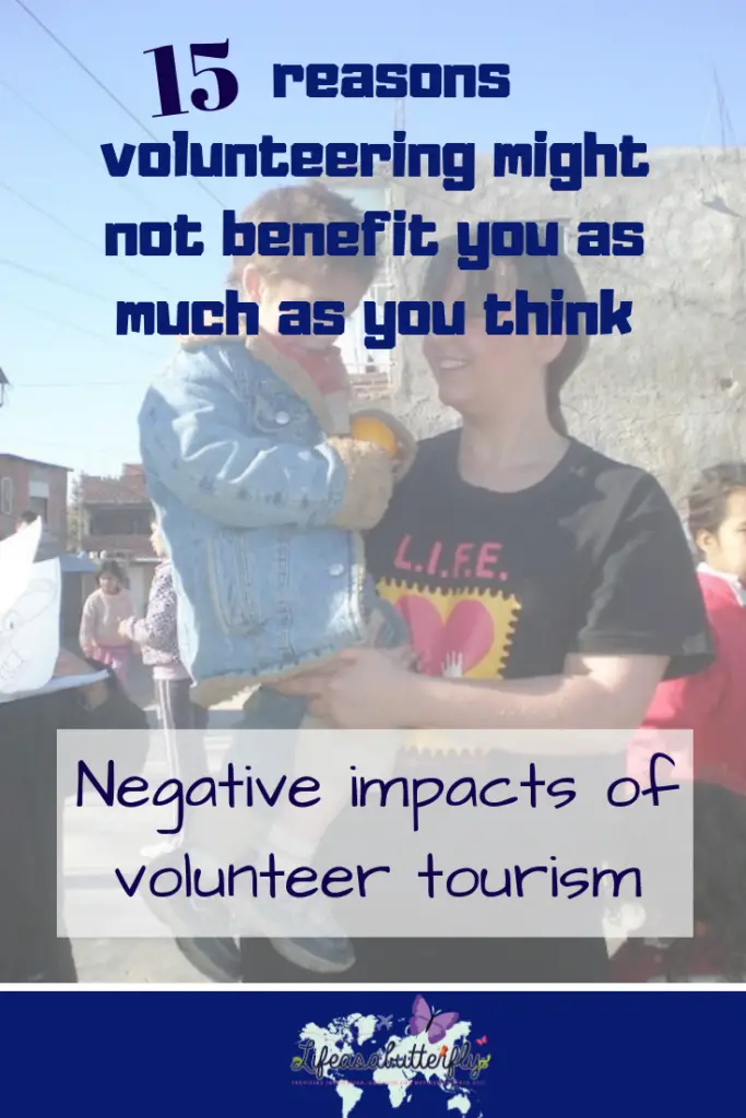 negative impacts of volunteer tourism