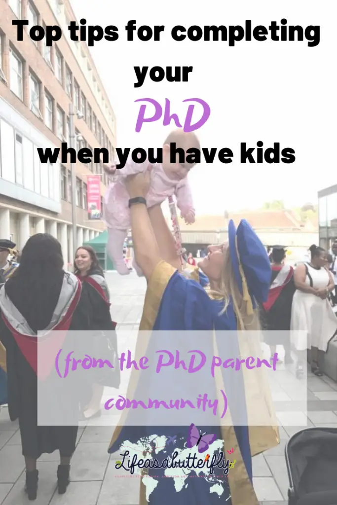 completing your PhD when you have kids
