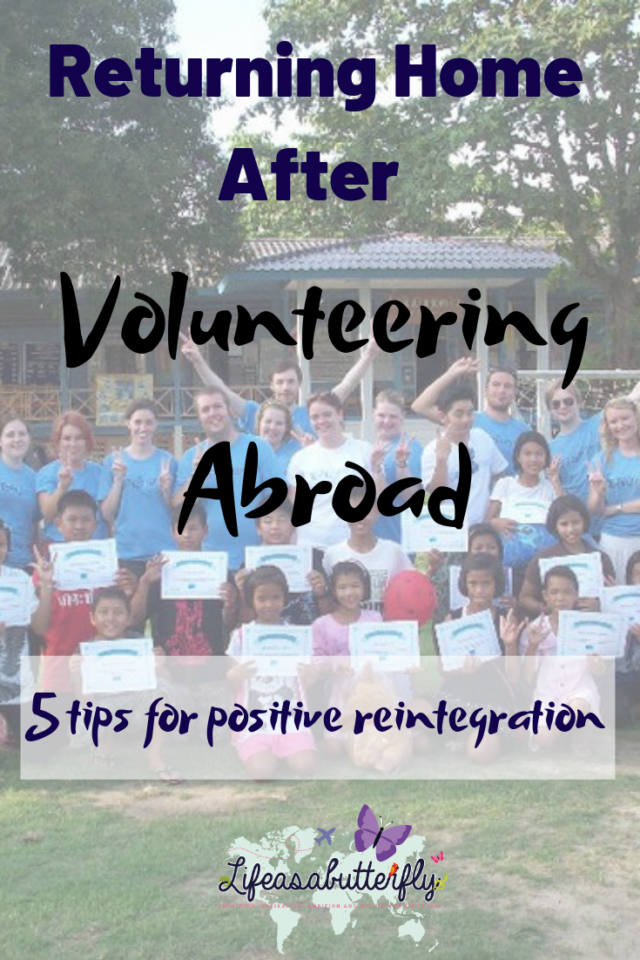 Returning Home After Volunteering Abroad