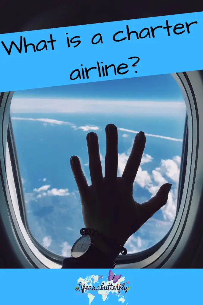 What is a charter airline?